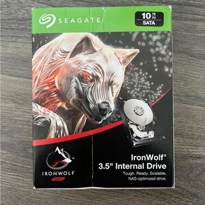 Seagate IronWolf 10TB Internal Drive